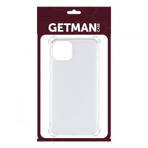 TPU чехол GETMAN Ease logo усиленные углы для Apple iPhone 12 Pro / 12 (6.1