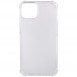 TPU чехол GETMAN Ease logo усиленные углы для Apple iPhone 14 (6.1") Бесцветный (прозрачный)