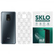 Защитная пленка SKLO Back (на заднюю панель) Transp. для Xiaomi Pocophone F1 Прозрачный / Черепа