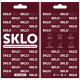 Защитное стекло SKLO 3D (full glue) для Oppo A74 4G (Черный) фото