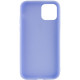 Силиконовый чехол Candy для Apple iPhone 13 mini (5.4) (Голубой / Lilac Blue) фото