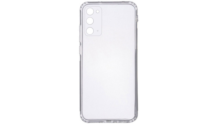 TPU чехол GETMAN Clear 1,0 mm для Samsung Galaxy Note 20 Бесцветный (прозрачный) - фото