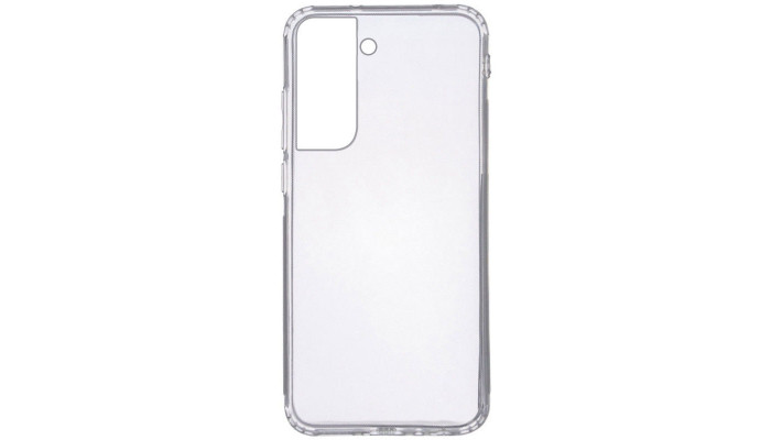 TPU чехол GETMAN Clear 1,0 mm для Samsung Galaxy S21+ Бесцветный (прозрачный) - фото