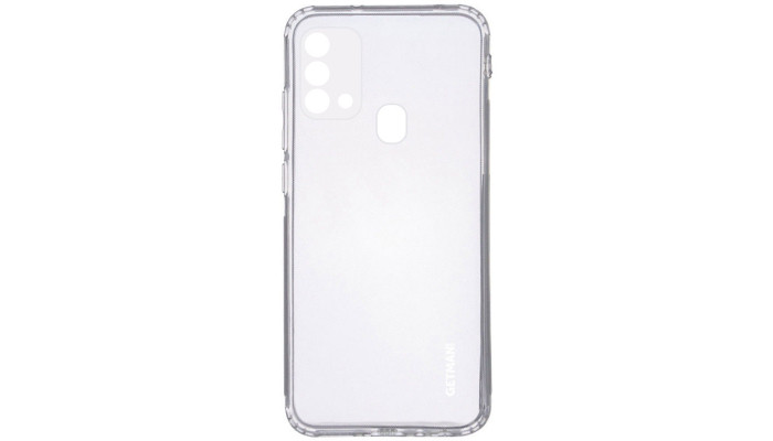 TPU чохол GETMAN Clear 1,0 mm для Samsung Galaxy M21s Безбарвний (прозорий) - фото