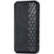 Шкіряний чохол книжка GETMAN Cubic (PU) для Samsung Galaxy A21s Чорний