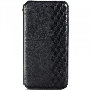 Шкіряний чохол книжка GETMAN Cubic (PU) для Samsung Galaxy S20 FE Чорний