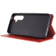 Кожаный чехол книжка GETMAN Cubic (PU) для Samsung Galaxy A54 5G Красный - фото