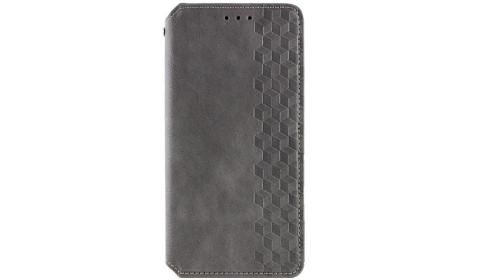 Кожаный чехол книжка GETMAN Cubic (PU) для Samsung Galaxy A54 5G Серый - фото