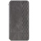 Кожаный чехол книжка GETMAN Cubic (PU) для Samsung Galaxy A54 5G Серый - фото