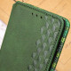 Шкіряний чохол книжка GETMAN Cubic (PU) для TECNO Spark 5 Pro Зелений - фото