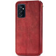 Шкіряний чохол книжка GETMAN Cubic (PU) для Samsung Galaxy M23 5G / M13 4G Червоний - фото