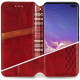 Шкіряний чохол книжка GETMAN Cubic (PU) для Samsung Galaxy A04s Червоний - фото