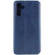 Шкіряний чохол книжка GETMAN Cubic (PU) для Samsung Galaxy M14 5G Синій - фото
