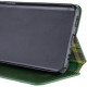 Кожаный чехол книжка GETMAN Cubic (PU) для Xiaomi Poco F5 Pro Зеленый - фото