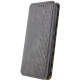 Кожаный чехол книжка GETMAN Cubic (PU) для Xiaomi Redmi 12 Серый - фото
