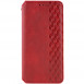 Кожаный чехол книжка GETMAN Cubic (PU) для Oppo A98 Красный