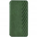 Кожаный чехол книжка GETMAN Cubic (PU) для Oppo A58 4G Зеленый