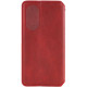 Кожаный чехол книжка GETMAN Cubic (PU) для Oppo A58 4G Красный - фото