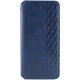Кожаный чехол книжка GETMAN Cubic (PU) для Oppo A58 4G Синий - фото