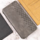Кожаный чехол книжка GETMAN Cubic (PU) для Oppo A78 4G Серый - фото
