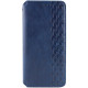Кожаный чехол книжка GETMAN Cubic (PU) для Samsung Galaxy S23 FE Синий - фото