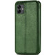 Шкіряний чохол книжка GETMAN Cubic (PU) для Samsung Galaxy A05 Зелений - фото