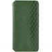Шкіряний чохол книжка GETMAN Cubic (PU) для Samsung Galaxy S24 Зелений
