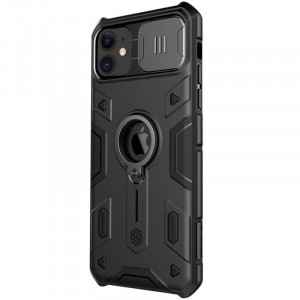 TPU+PC чехол Nillkin CamShield Armor (шторка на камеру) для Apple iPhone 11 (6.1