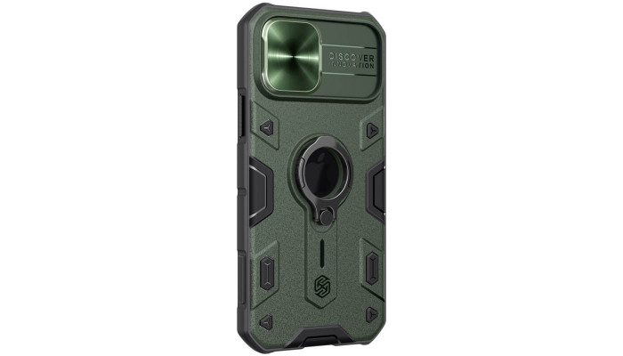 TPU+PC чехол Nillkin CamShield Armor (шторка на камеру) для Apple iPhone 12 Pro / 12 (6.1