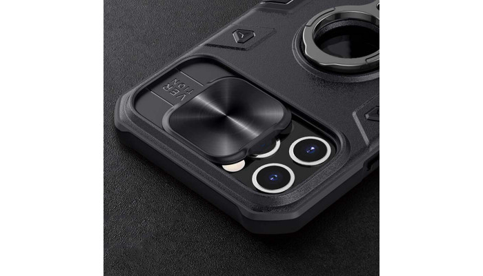 TPU+PC чехол Nillkin CamShield Armor (шторка на камеру) для Apple iPhone 12 Pro Max (6.7