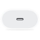 Мережевий зарядний пристрій (зарядка) для Apple 20W USB-C Power Adapter (A) (no box) Білий - фото
