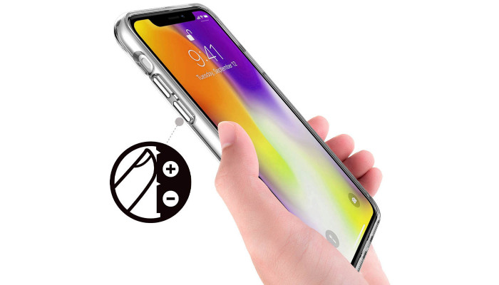 Чехол TPU Space Case transparent для Apple iPhone 7 / 8 / SE (2020) (4.7
