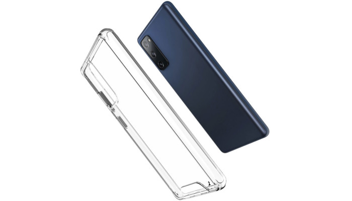 Чохол TPU Space Case transparent для Samsung Galaxy S20 FE Прозорий - фото