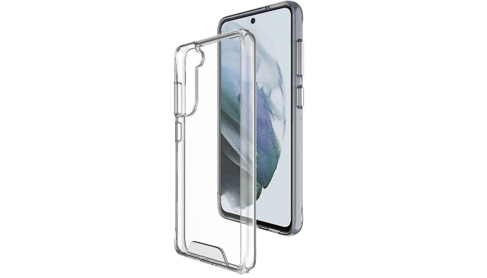 Чехол TPU Space Case transparent для Samsung Galaxy S21 FE Прозрачный - фото