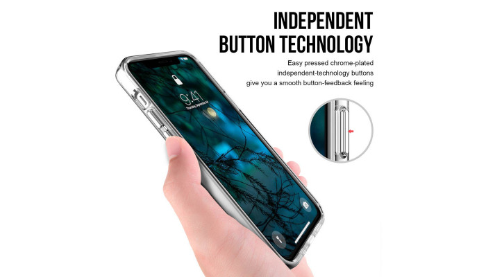 Чехол TPU Space Case transparent для Apple iPhone 13 Pro (6.1