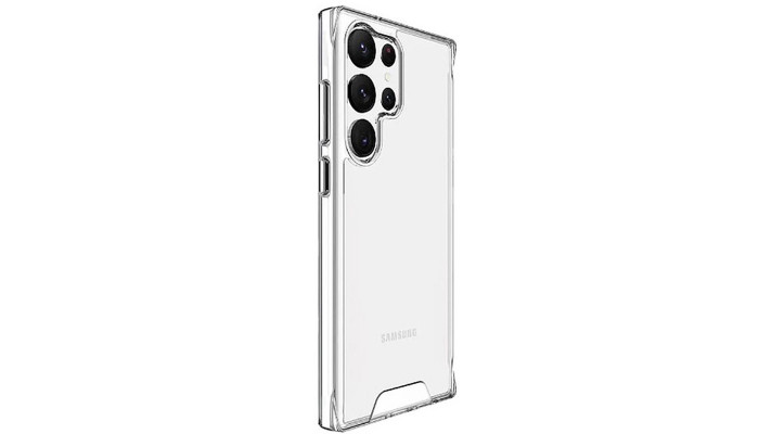 Чехол TPU Space Case transparent для Samsung Galaxy S23 Ultra Прозрачный - фото