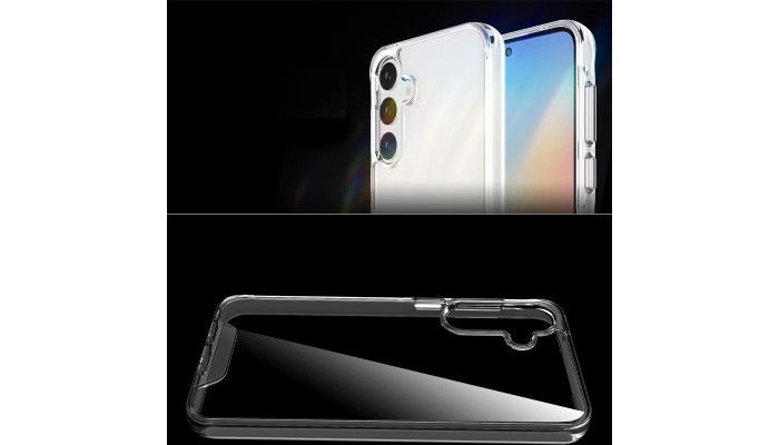 Чохол TPU Space Case transparent для Samsung Galaxy A34 5G Прозорий - фото