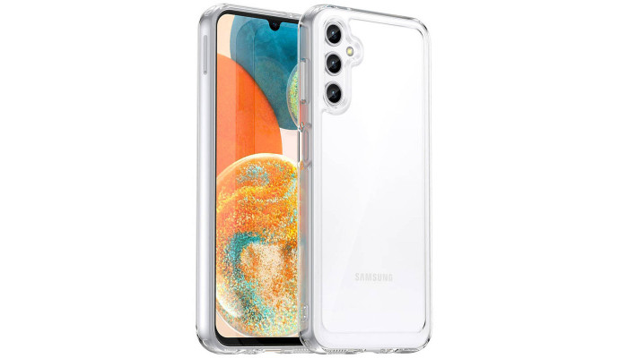 Чехол TPU Space Case transparent для Samsung Galaxy A24 4G Прозрачный - фото