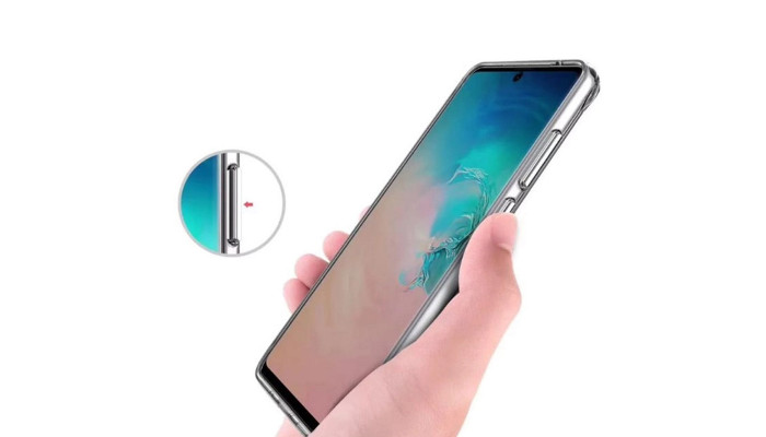 Чохол TPU Space Case transparent для Samsung Galaxy S23 FE Прозорий - фото