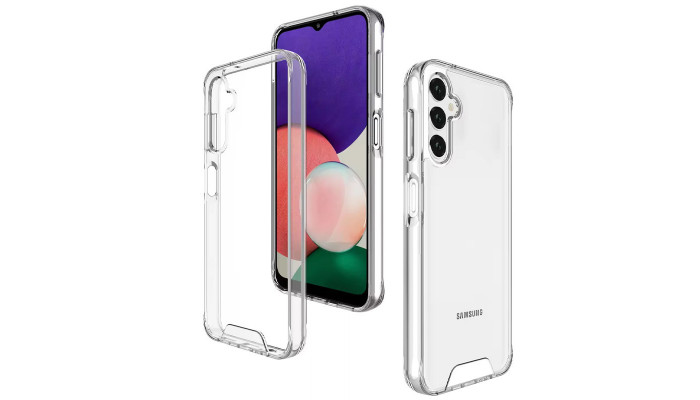 Чехол TPU Space Case transparent для Samsung Galaxy A15 4G/5G / M15 5G Прозрачный - фото