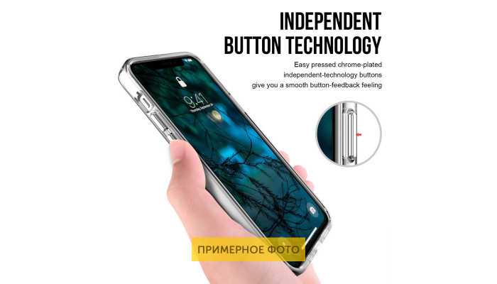 Чехол TPU Space Case transparent для Apple iPhone 16 Pro (6.3