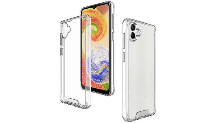 Чехол TPU Space Case transparent для Samsung Galaxy A06 Прозрачный - фото