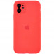 Чохол Silicone Case Full Camera Protective (AA) для Apple iPhone 12 (6.1") Помаранчевий / Pink citrus