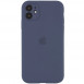 Чохол Silicone Case Full Camera Protective (AA) для Apple iPhone 12 (6.1") Сірий / Lavender Gray