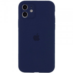 Чехол Silicone Case Full Camera Protective (AA) для Apple iPhone 12 (6.1