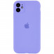 Чохол Silicone Case Full Camera Protective (AA) для Apple iPhone 12 (6.1") Бузковий / Dasheen