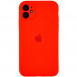 Чохол Silicone Case Full Camera Protective (AA) для Apple iPhone 12 (6.1") Червоний / Red / PVH