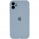 Чехол Silicone Case Full Camera Protective (AA) для Apple iPhone 12 (6.1") Голубой / Sweet Blue