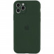 Чохол Silicone Case Full Camera Protective (AA) для Apple iPhone 12 Pro (6.1") Зелений / Cyprus Green