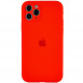 Чехол Silicone Case Full Camera Protective (AA) для Apple iPhone 12 Pro (6.1") Красный / Red